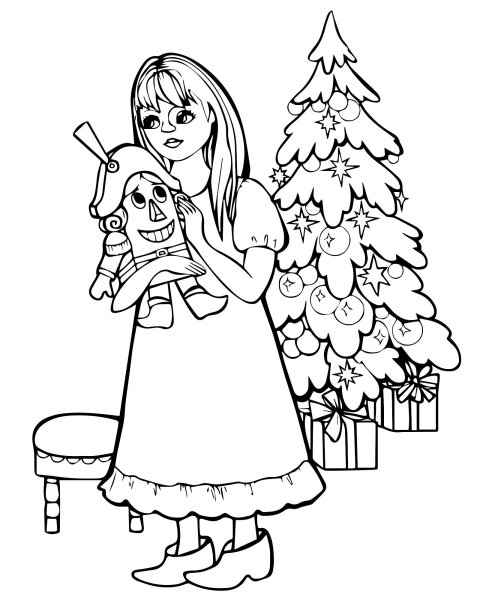 Рисунки Щелкунчика детские