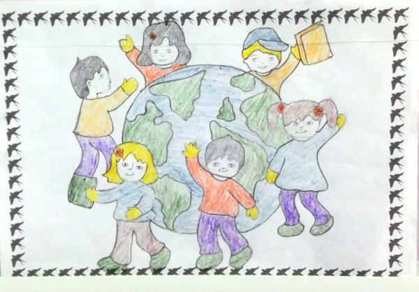 Детские рисунки на тему толерантность