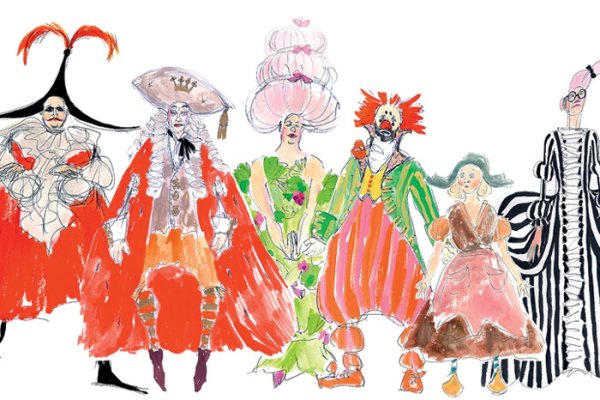 Головин маскарад эскизы