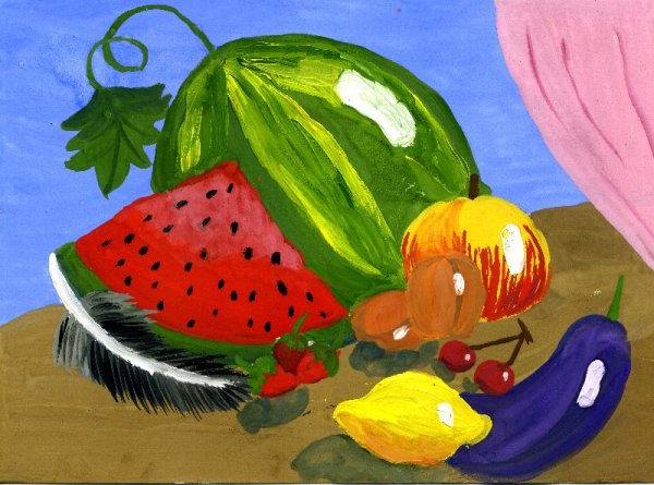 Натюрморт с овощами