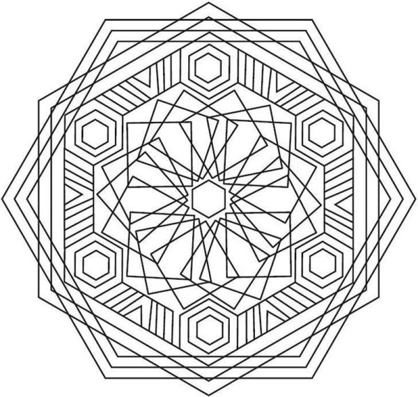 Мандала денежная спираль