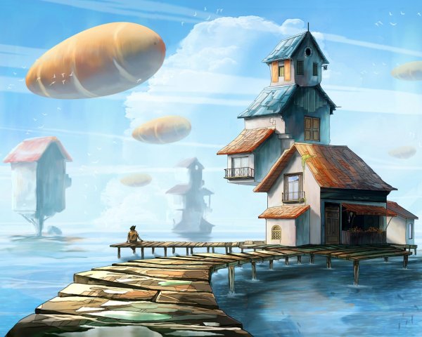 Фантазийные домики