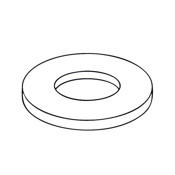 Шайба ISO 7089 чертеж