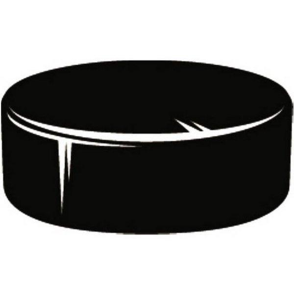 Шайба хоккейная вектор