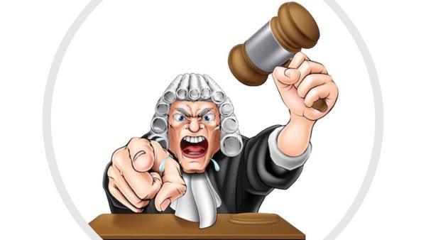 Судья мультяшный