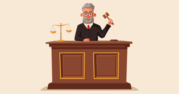 Судья мультяшный