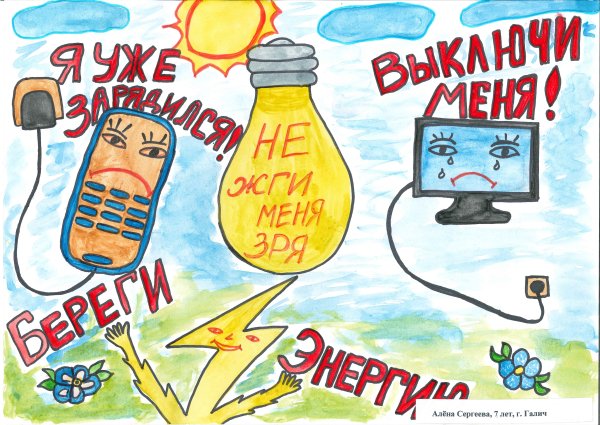 Конкурс рисунков Энергетика