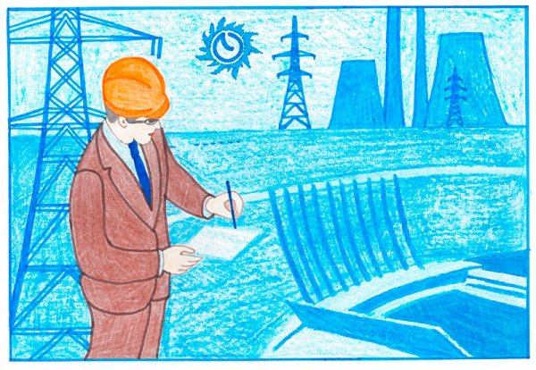 Электричество иллюстрация