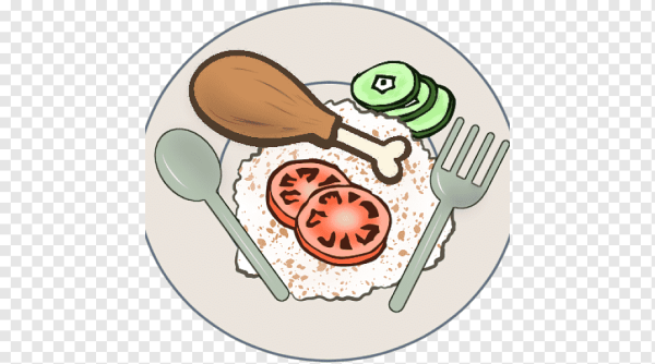 Обед иллюстрация