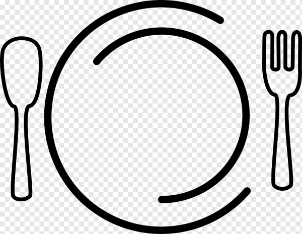 Тарелка ложка вилка