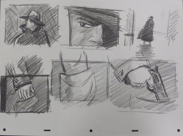 Раскадровка иллюстрации