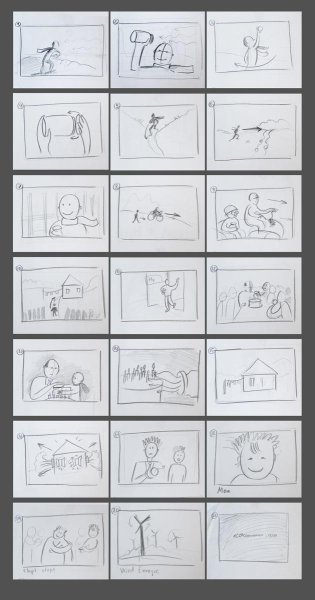 Зарисовки раскадровки