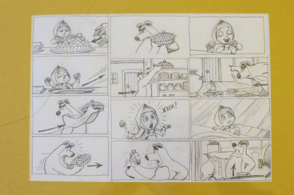 Рисование раскадровки