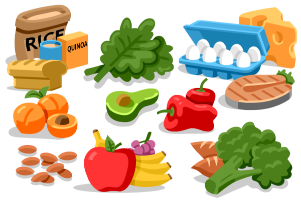 Векторные изображения продуктов