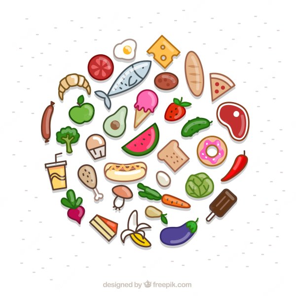 Иллюстрации продуктов