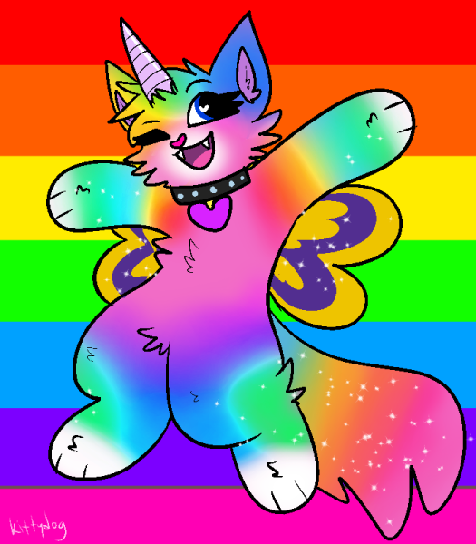 Фелисити кот Единорог