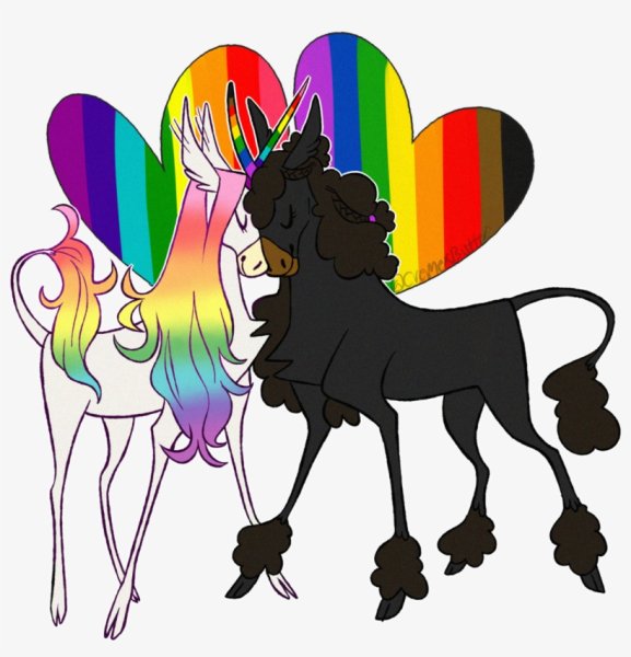 ЛГБТ животные арт