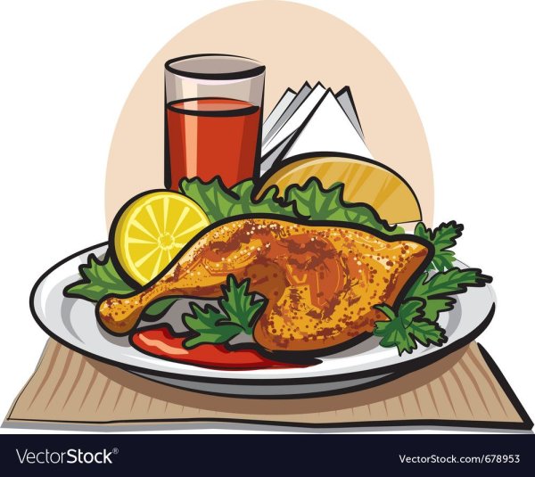 Блюдо вектор