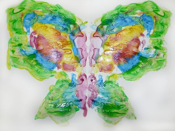 Техника монотипия для детей