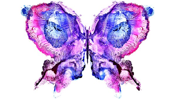 Техника монотипия бабочка