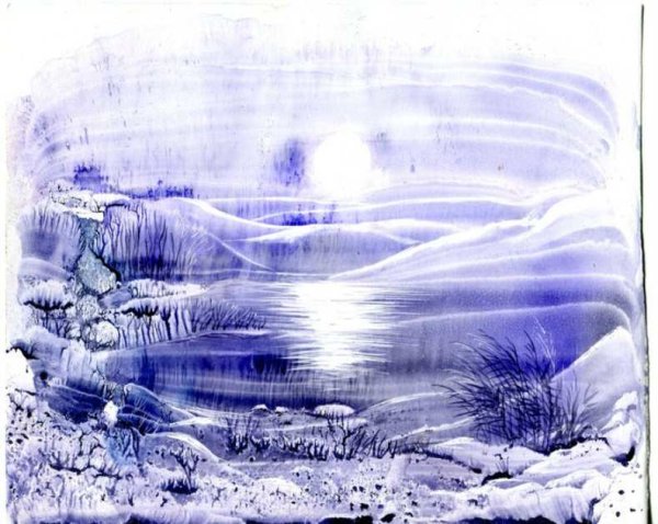 Монотипия техника