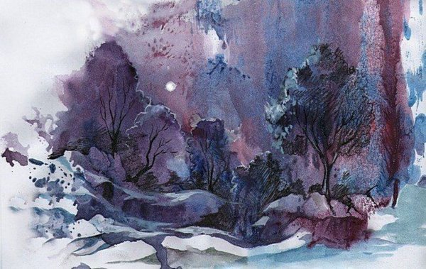 Монотипия искусство живописные техники