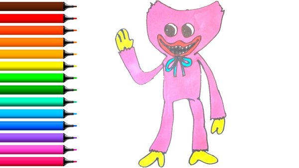 Киси МИСИ раскраска