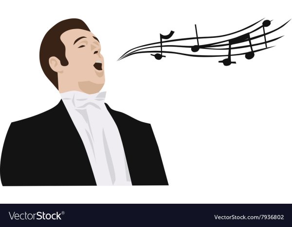 Оперная певица клипарт