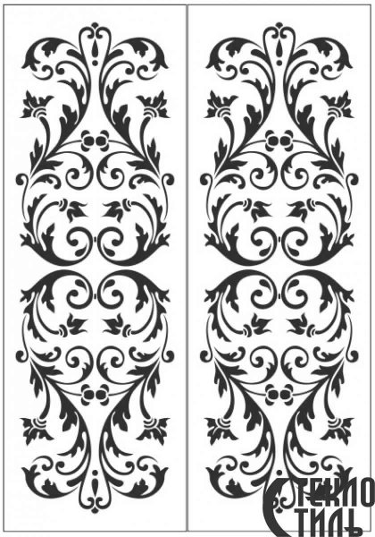 Трафареты в классическом стиле