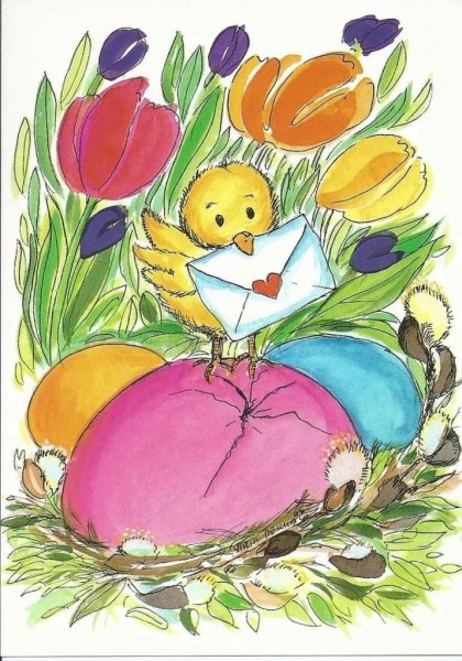 Рисунок на пасхальную тему