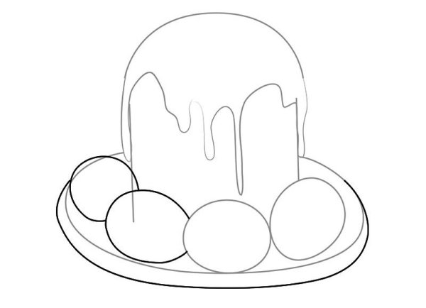 Раскраска Пасха