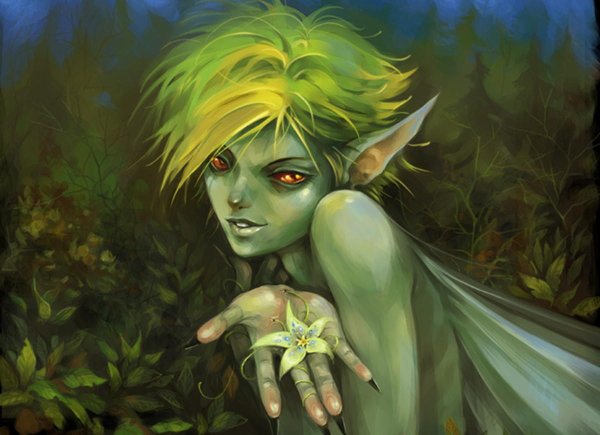 Кикимора Болотная Лядова рисунок