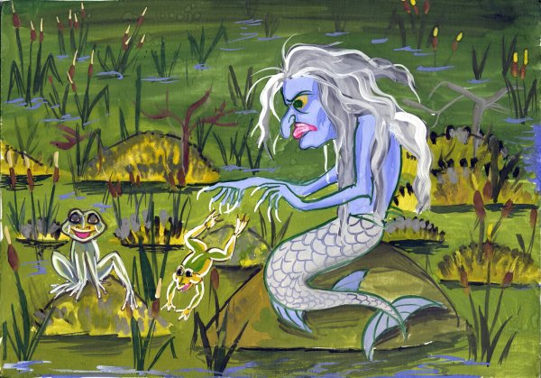 Кикимора Болотная легко