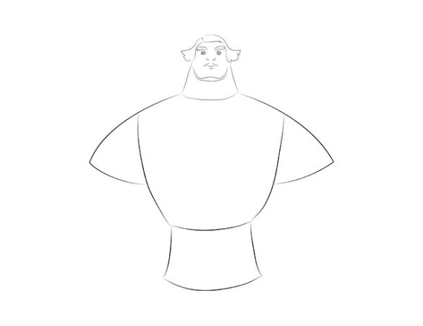 Раскраска "Илья Муромец"