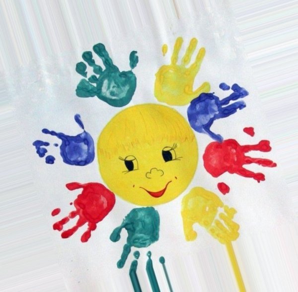 Рисование ладошками для детей