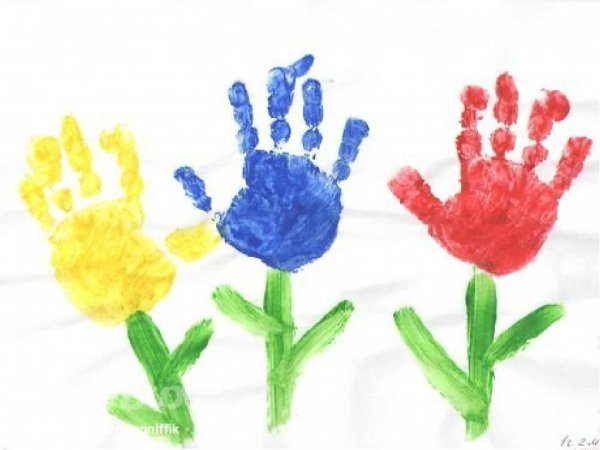 Рисование ладошками