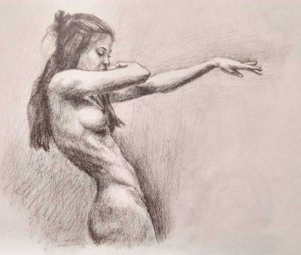 Ангелина Полярная натурщица