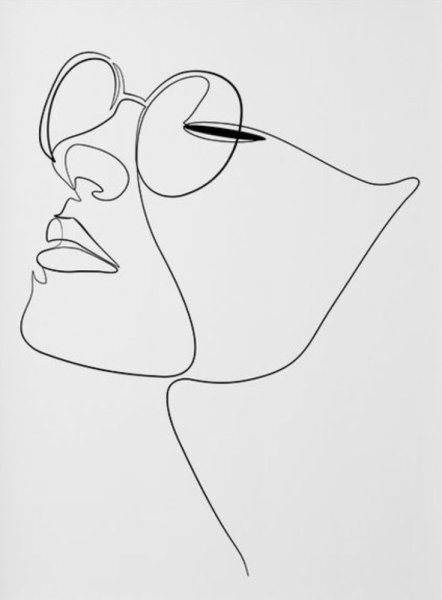 Портрет одной линией