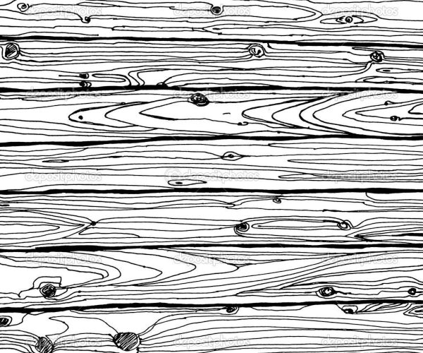 Черно белая структура дерева