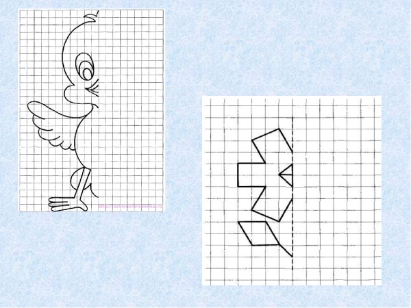 Симметричный рисунок по координатам