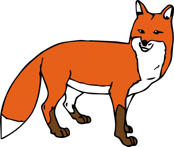 Изображение лисы для детей