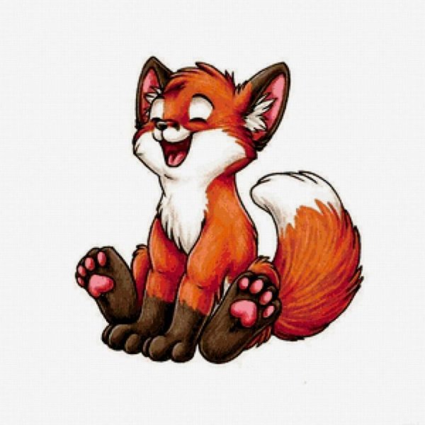 Мультяшные лисы