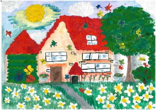 Рисование мой дом