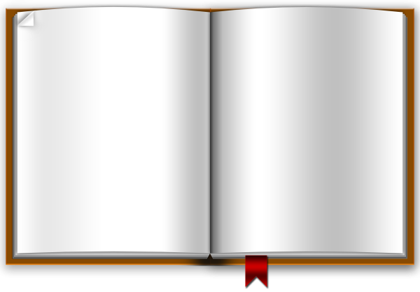 Изображение раскрытой книги