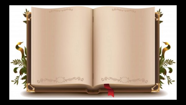 Красивая открытая книга