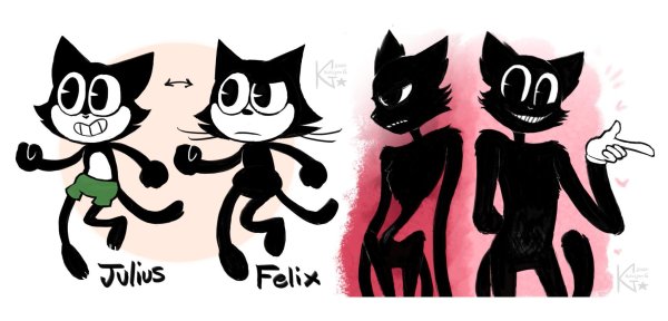 Cartoon Cat рисунок