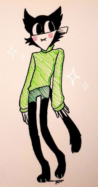 Картун Кэт Тревор Хендерсон