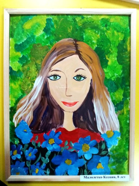 Портрет мамы