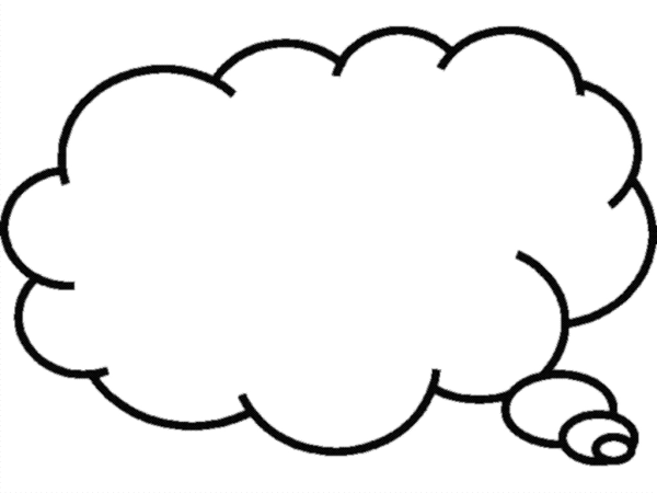 Облако для надписи