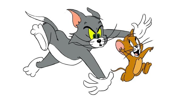 Мышонок Джерри чб